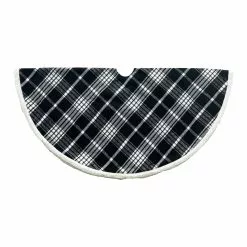 Best Sale ⭐ 48" Black Tartan Tree ✨ Skirt by Ashland® ❤️ -Michaels Store 10700440 3