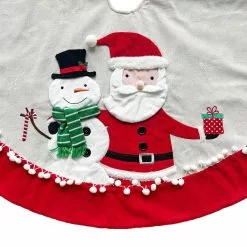 Top 10 ⌛ 28'' Santa Friend Tree Skirt by Ashland® 😀 -Michaels Store 10700442 2