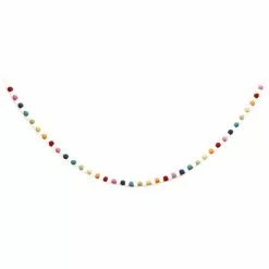 Brand new 🎉 6ft. Bright Multicolor Felt Pom Pom Garland by Ashland® ❤️ -Michaels Store 10700465 4