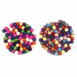 Budget ✔️ Assorted 6ft. Multicolor Felt Pom Pom Garland by Ashland® 🧨 -Michaels Store 10700484 2