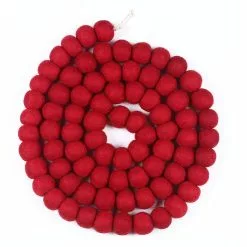 Flash Sale 💯 6ft. Red Felt Pom Pom Garland by Ashland® ⭐