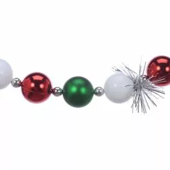Deals ⭐ 6ft. Red, White & Green Ball & Tinsel Garland by Ashland® ✨