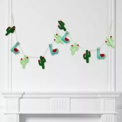 Promo ❤️ 6ft. Cactus & Alpaca Garland by Ashland® ⌛ 10 Promo ❤️ 6ft. Cactus & Alpaca Garland by Ashland® ⌛ -Michaels Store 10700652 3