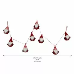 Best reviews of ⌛ 6ft. Red & White Gnome Garland by Ashland® 👏 -Michaels Store 10700661 4