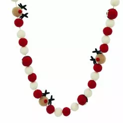 Cheap 💯 6ft. Reindeer Pom Pom Garland by Ashland® 👍