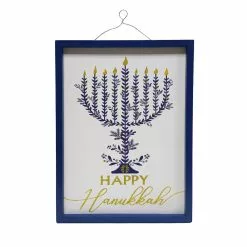 Cheap ⭐ 14'' Menorah Wall Sign by Ashland® 🔥