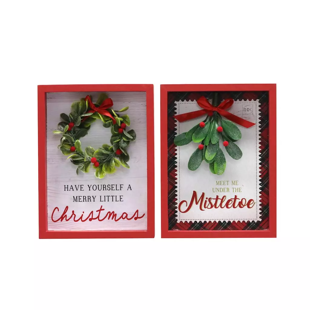 Coupon 🎁 Assorted 7.8" Christmas Greenery Tabletop Sign by Ashland® 🥰 3 Coupon 🎁 Assorted 7.8" Christmas Greenery Tabletop Sign by Ashland® 🥰
