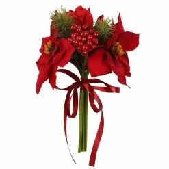 Coupon 😀 Red Poinsettia & Rose Bundle by Ashland® ✔️