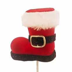 Outlet 👏 Santa Boot Pick by Ashland® 🥰 Christmas ❤️ 5 Outlet 👏 Santa Boot Pick by Ashland® 🥰 Christmas ❤️ -Michaels Store 10700741 2