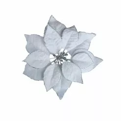Outlet 👏 White Poinsettia Accent Clip by Ashland® ⭐