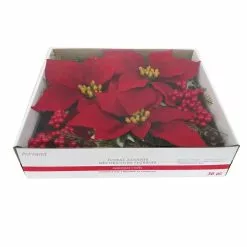 Brand new ⭐ Red Poinsettia Accents by Ashland® 😉 -Michaels Store 10700750 4