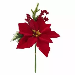 Wholesale ✨ Red Poinsettia & Berry Bundle by Ashland® 👏