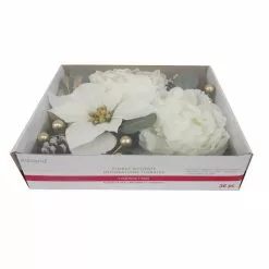 Cheap ❤️ White Poinsettia & Peony Accents by Ashland® ⭐ -Michaels Store 10700754 4