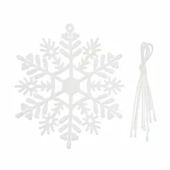 New ❤️ 4'' Mini White Snowflake Accents, 6ct. by Ashland® 🔔