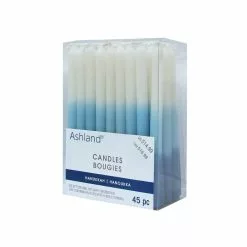 Outlet 🌟 Blue & White Ombre Hanukkah Candles by Ashland®, 45ct. 🌟 -Michaels Store 10700782 5