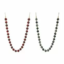 Hot Sale ⭐ Assorted 6ft. Plaid Ball Garland by Ashland® 👍