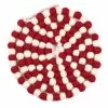 Best Sale 😉 6ft. Red & White Skinny Pom Pom Garland by Ashland® 🧨 -Michaels Store 10700796 1