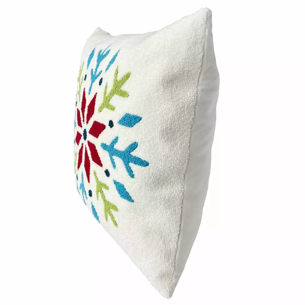 Best Pirce ⌛ Multicolor Snowflake Pillow by Ashland® 🎁 Christmas 🎁 4 Best Pirce ⌛ Multicolor Snowflake Pillow by Ashland® 🎁 Christmas 🎁 - Image 2