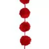 Cheap ✔️ 6ft. Red Pom Pom Garland by Ashland® 🌟 -Michaels Store 10700813 1