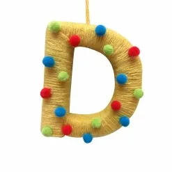 Best Sale 😉 Assorted Yarn Letter Ornament by Ashland® ⭐ -Michaels Store 10700825 9