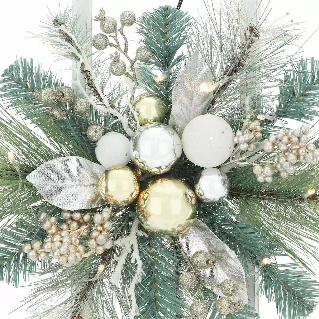 Best Sale 🛒 Lighted Winter Floral Window Pane Wall Accent by Ashland® ✔️ 4 Best Sale 🛒 Lighted Winter Floral Window Pane Wall Accent by Ashland® ✔️ - Image 2