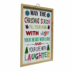 Promo 💯 Life with Laughter ❄ Christmas Wall Sign by Ashland® 🌟 -Michaels Store 10700850 2