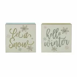 Best Sale 🎉 7" ❤️ Christmas Tabletop Block by Ashland® ⌛