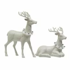 Discount 🎁 Assorted Glittery White Deer by Ashland® ✨