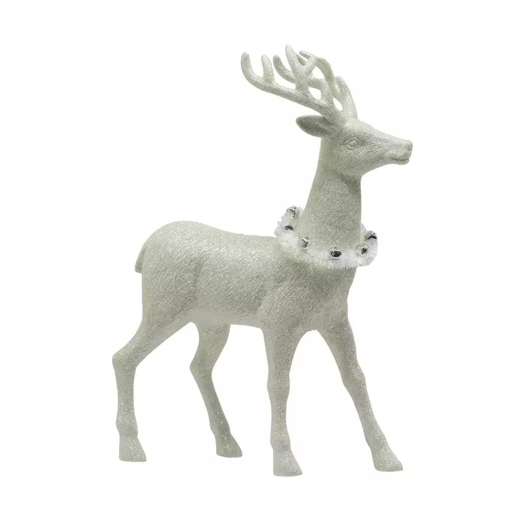 Discount π Assorted Glittery White Deer by Ashland® β¨ 4 Discount π Assorted Glittery White Deer by Ashland® β¨ - Image 2