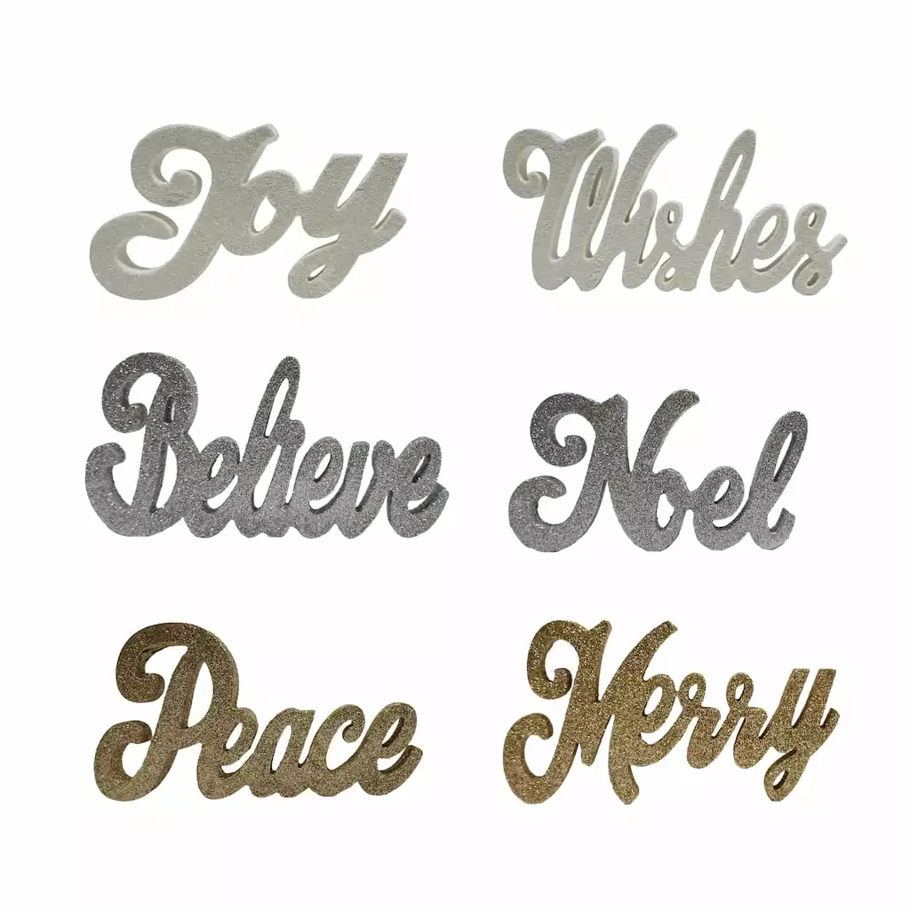 Buy 😉 Assorted 8.8" Christmas Tabletop Sign by Ashland® 🔥 3 Buy 😉 Assorted 8.8" Christmas Tabletop Sign by Ashland® 🔥