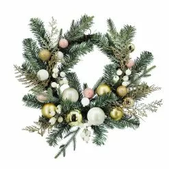 Coupon ✨ 24" Christmas Wall Wreath with Ornaments by Ashland® ✨