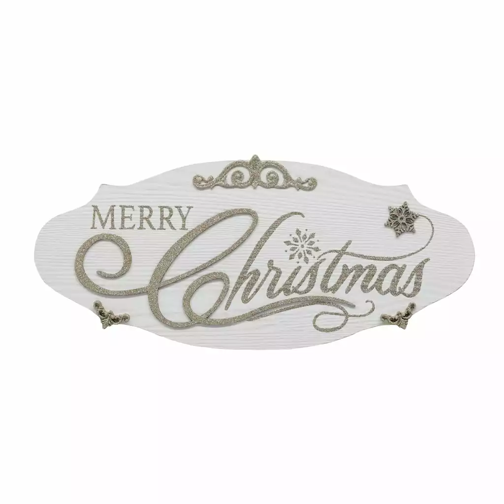 Budget 🎁 Long Oval Merry Christmas Wall Sign by Ashland® 🎉 3 Budget 🎁 Long Oval Merry Christmas Wall Sign by Ashland® 🎉
