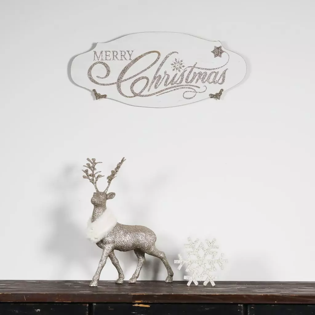 Budget 🎁 Long Oval Merry Christmas Wall Sign by Ashland® 🎉 4 Budget 🎁 Long Oval Merry Christmas Wall Sign by Ashland® 🎉 - Image 2