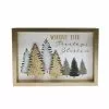 Best Sale ⌛ Treetops Glisten Tabletop Sign by Ashland® 🎉