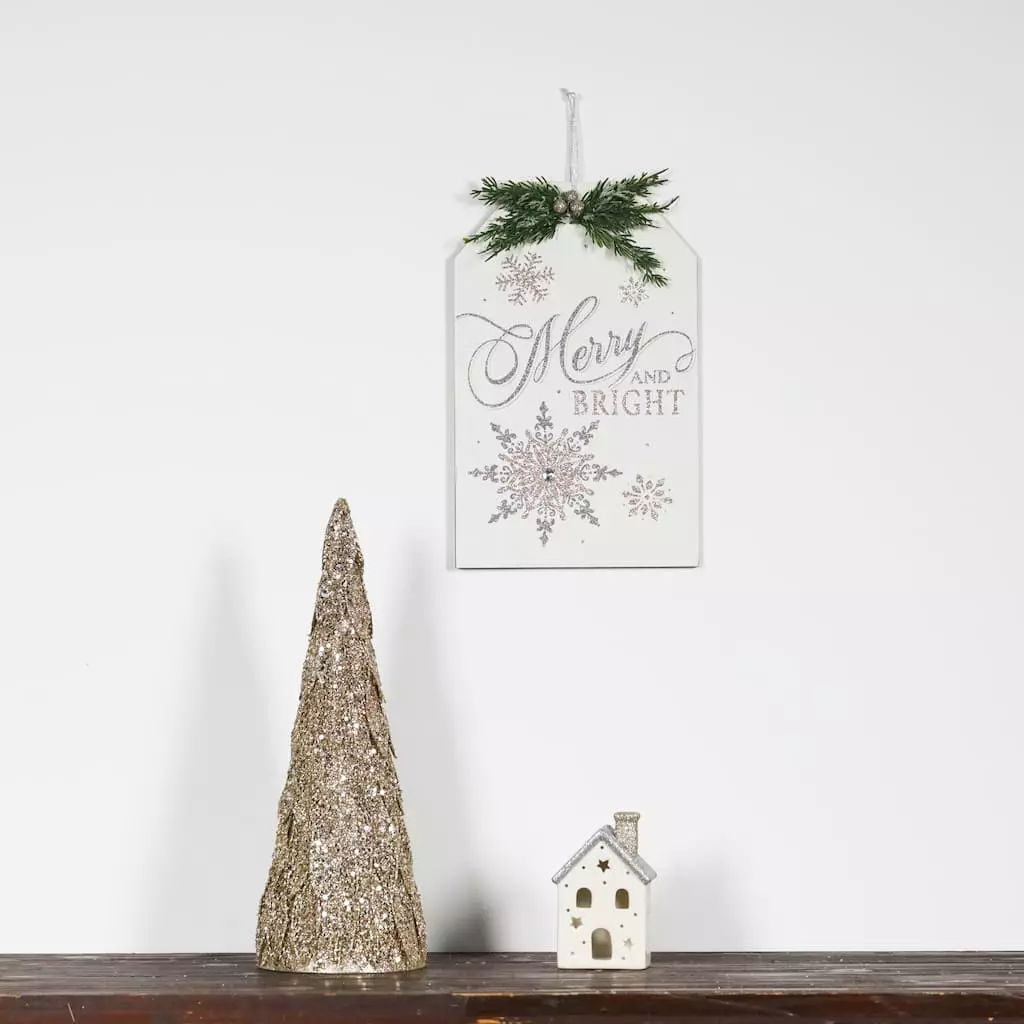 Outlet ⭐ 17" Sequined Gold Twist Cone Tabletop Tree by Ashland® 🤩 4 Outlet ⭐ 17" Sequined Gold Twist Cone Tabletop Tree by Ashland® 🤩 - Image 2