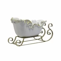 Promo 🛒 12.5" White Sleigh Decoration by Ashland® ✨ -Michaels Store 10700921 2