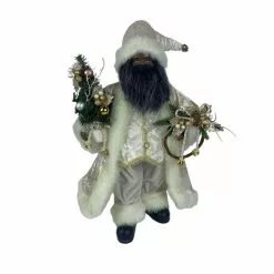 Coupon 😀 18" Santa in Ivory Robes Tabletop Accent by Ashland® ✨