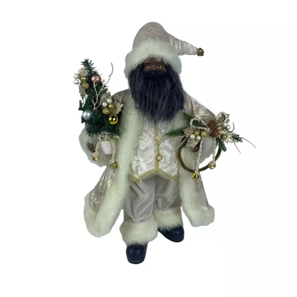 Coupon 😀 18" Santa in Ivory Robes Tabletop Accent by Ashland® ✨ 3 Coupon 😀 18" Santa in Ivory Robes Tabletop Accent by Ashland® ✨