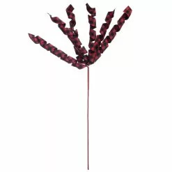 Promo 😍 Red & Black Plaid Spiral Ribbon Spray by Ashland® 🌟