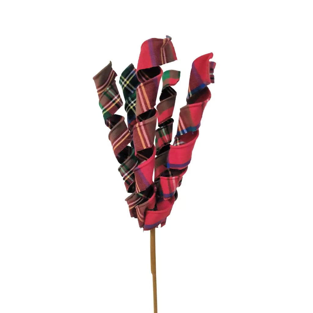 Hot Sale ⭐ Plaid Spiral Ribbon Spray by Ashland® 🥰 4 Hot Sale ⭐ Plaid Spiral Ribbon Spray by Ashland® 🥰 - Image 2