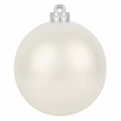 Discount ✔️ 12" White Oversized Ornament by Ashland® ⭐