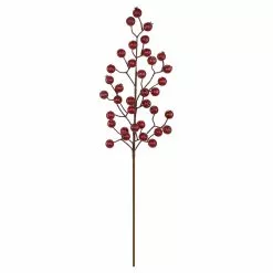 Budget ⭐ Iced Red Rose Berry Stem by Ashland® 🎁
