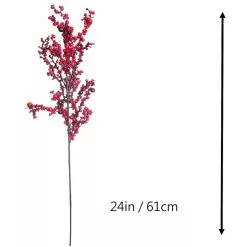 Best Pirce ⭐ Red Berry Cluster Stem by Ashland® 🔔 -Michaels Store 10701000 3