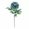 Discount 😀 Silver & Blue Peony Stem by Ashland® 🔥 -Michaels Store 10701011 1