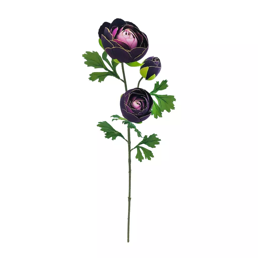 Flash Sale ⌛ Purple Ranunculus Stem by Ashland® ⭐ 3 Flash Sale ⌛ Purple Ranunculus Stem by Ashland® ⭐