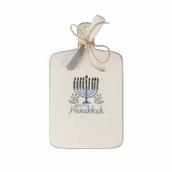 Buy 🎉 Hanukkah Cheese Board & Knife Set by Ashland® ❤️