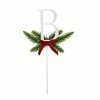 Best deal 🛒 Christmas Pine Sprig Letter B Pick by Ashland® 🤩 -Michaels Store 10701095 1