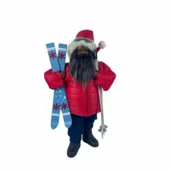 Top 10 🥰 18" Ski Santa Tabletop Figure by Ashland® 🎁