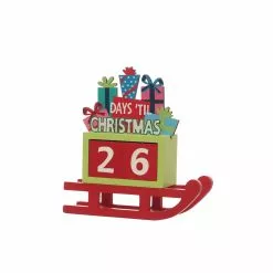 Cheapest ✔️ Sleigh Christmas Countdown Tabletop Décor by Ashland® 😀