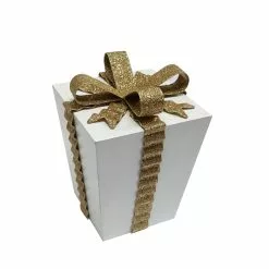 Flash Sale ⭐ 6.1" White Gift Box Tabletop Decoration by Ashland® ⌛